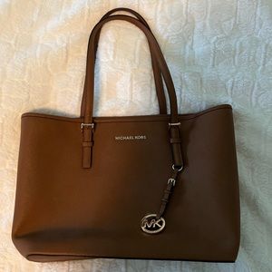 NWT Michael Kors camel tote!